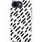 Black Dash iPhone 16e Impact Case