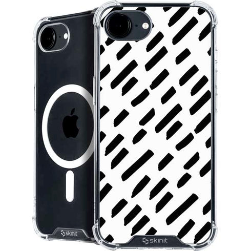 Black Dash iPhone 16e MagSafe Case