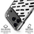 Black Dash iPhone 18 Pro Clear Case