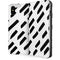 Black Dash iPhone 8 Folio Case