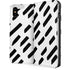 Black Dash iPhone 8 Folio Case
