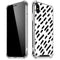 Black Dash iPhone X/XS Clear Case