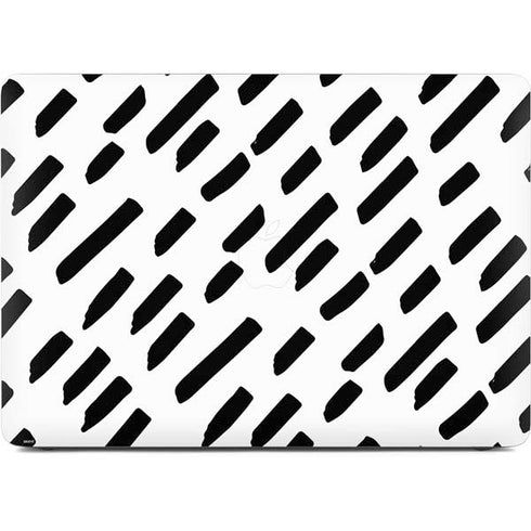 Black Dash Apple MacBook Air Skin