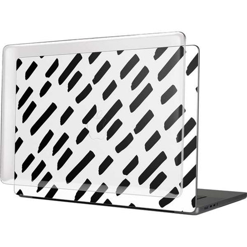 Black Dash MacBook Cases