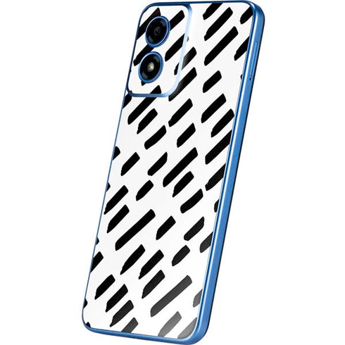 Black Dash Moto G Play 4G (2024) Skin