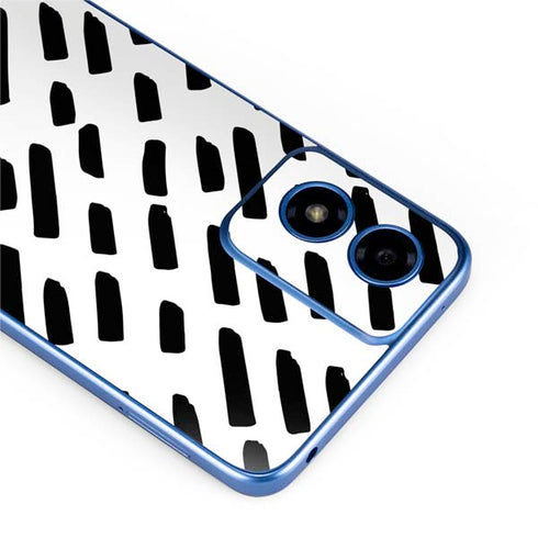 Black Dash Moto G Play 4G (2024) Skin