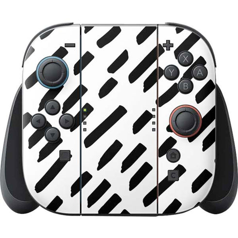Black Dash Nintendo Switch 2 (2025) Joy-Con Controller Skin