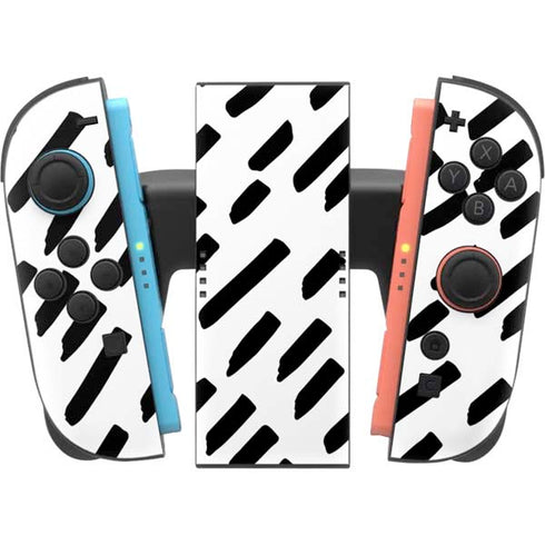 Black Dash Nintendo Switch 2 (2025) Joy-Con Controller Skin
