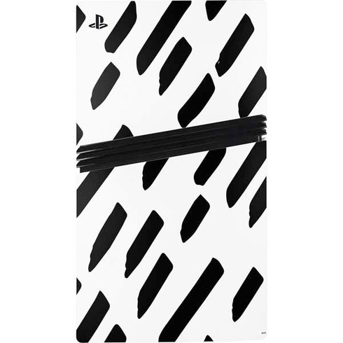 Black Dash PS5 Pro Console Skin