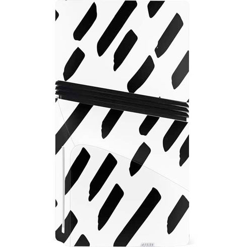 Black Dash PS5 Pro Disk Bundle Skin