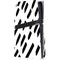 Black Dash PS5 Pro Disk Console Skin
