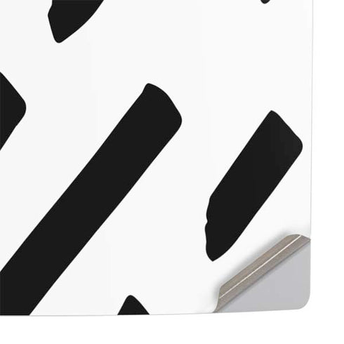 Black Dash PS5 Slim Digital Edition Console Skin