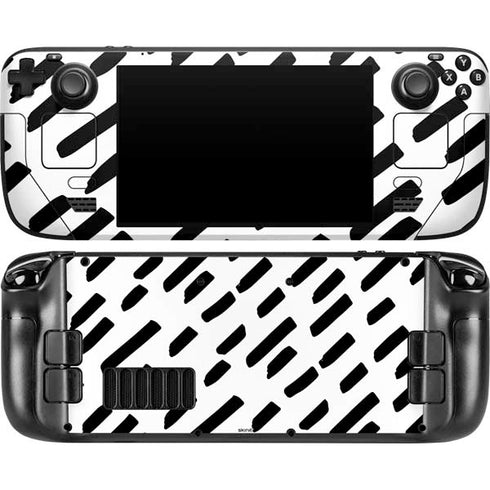 Black Dash Steam Deck Handheld Gaming Computer OLED Skin
