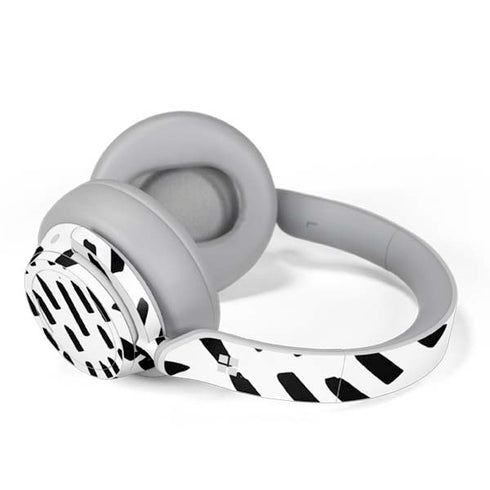 Black Dash Surface Headphones Skin