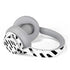 Black Dash Surface Headphones Skin