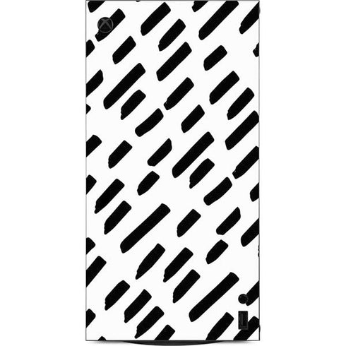 Black Dash XBox Series X Digital Edition Console Skin