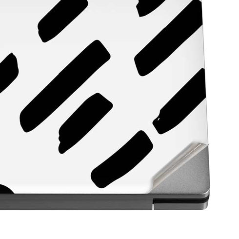 Black Dash Dell XPS Skin