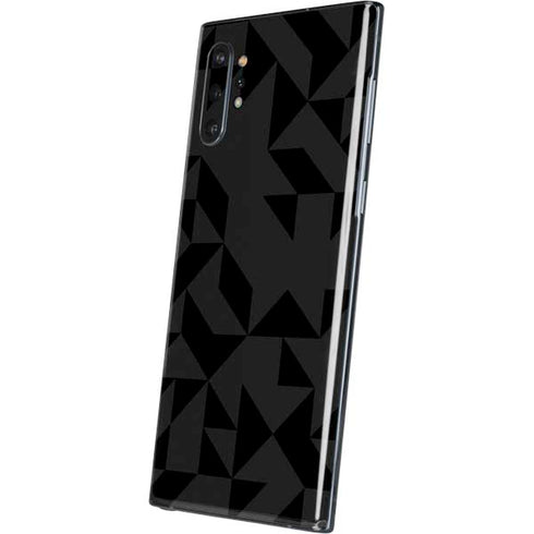 Black Geometric Galaxy Note 10 Plus Skin