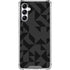 Black Geometric Gabb Phone 4 Clear Case