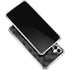 Black Geometric Galaxy A16 5G Clear Case