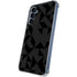Black Geometric Galaxy A35 5G Clear Case