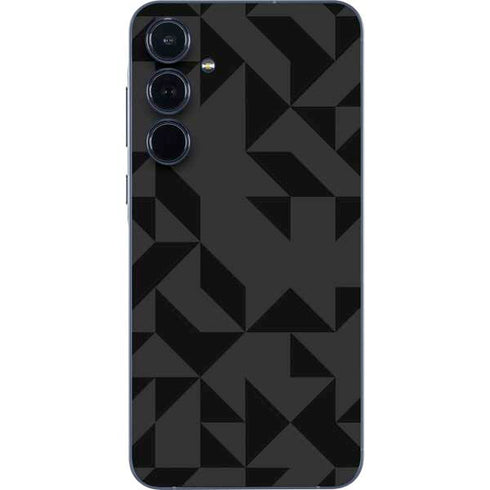 Black Geometric Galaxy A35 5G Skin