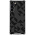 Black Geometric Galaxy S24 FE Clear Case