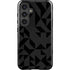Black Geometric Galaxy S25 Impact Case
