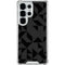 Black Geometric Galaxy S25 Ultra Clear Case