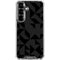 Black Geometric Galaxy S26 Clear Case
