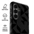 Black Geometric Galaxy S26 Impact Case