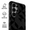 Black Geometric Galaxy S26 Ultra Impact Case