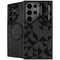 Black Geometric Galaxy S26 Ultra Kickstand Case