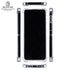 Black Geometric Galaxy Z Flip7 Clear Case