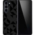 Black Geometric Galaxy Z Fold5 5G Skin