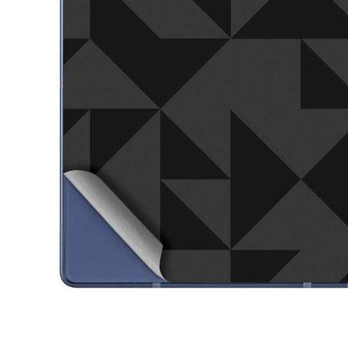 Black Geometric Galaxy Z Fold6 Skin