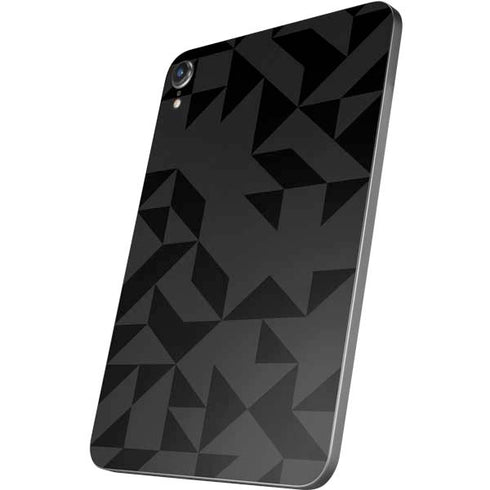 Black Geometric Apple iPad Mini Skin