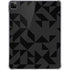 Black Geometric iPad Pro 11in (2024) Clear Case