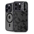 Black Geometric iPhone 13 Pro Kickstand Case
