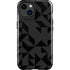 Black Geometric iPhone 15 Impact Case
