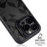 Black Geometric iPhone 15 Pro Max Kickstand Case