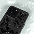 Black Geometric iPhone 15 Pro Waterproof Case