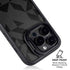 Black Geometric iPhone 16 Pro Kickstand Case