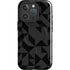 Black Geometric iPhone 16 Pro Magsafe Impact Case