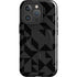 Black Geometric iPhone 16 Pro Max Magsafe Impact Case