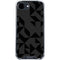 Black Geometric iPhone 16e Clear Case