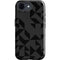 Black Geometric iPhone 16e Impact Case