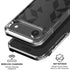 Black Geometric iPhone 17 Air Clear Case