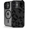 Black Geometric iPhone 17 Kickstand Case