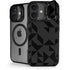 Black Geometric iPhone 17 Kickstand Case